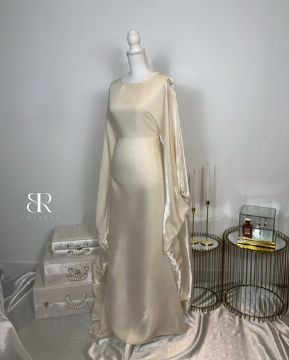 Robe classy creme | #3121