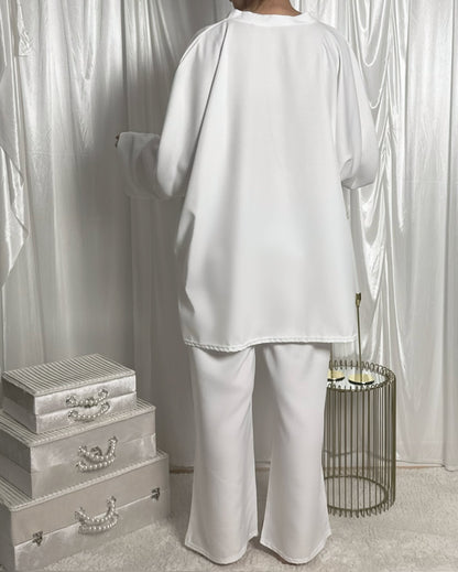 Ensemble basic mastour blanc