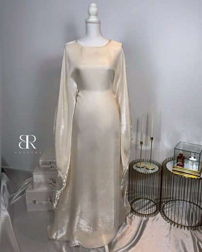 Robe classy creme | #3121