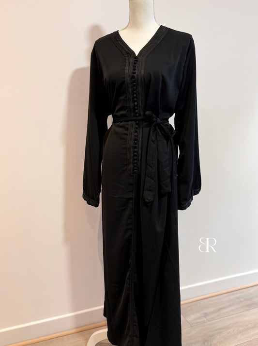 Abaya style caftan noire | #3312