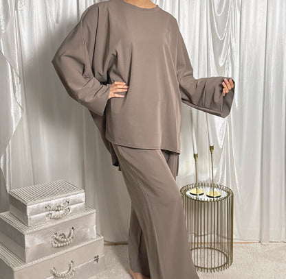 Ensemble basic mastour taupe