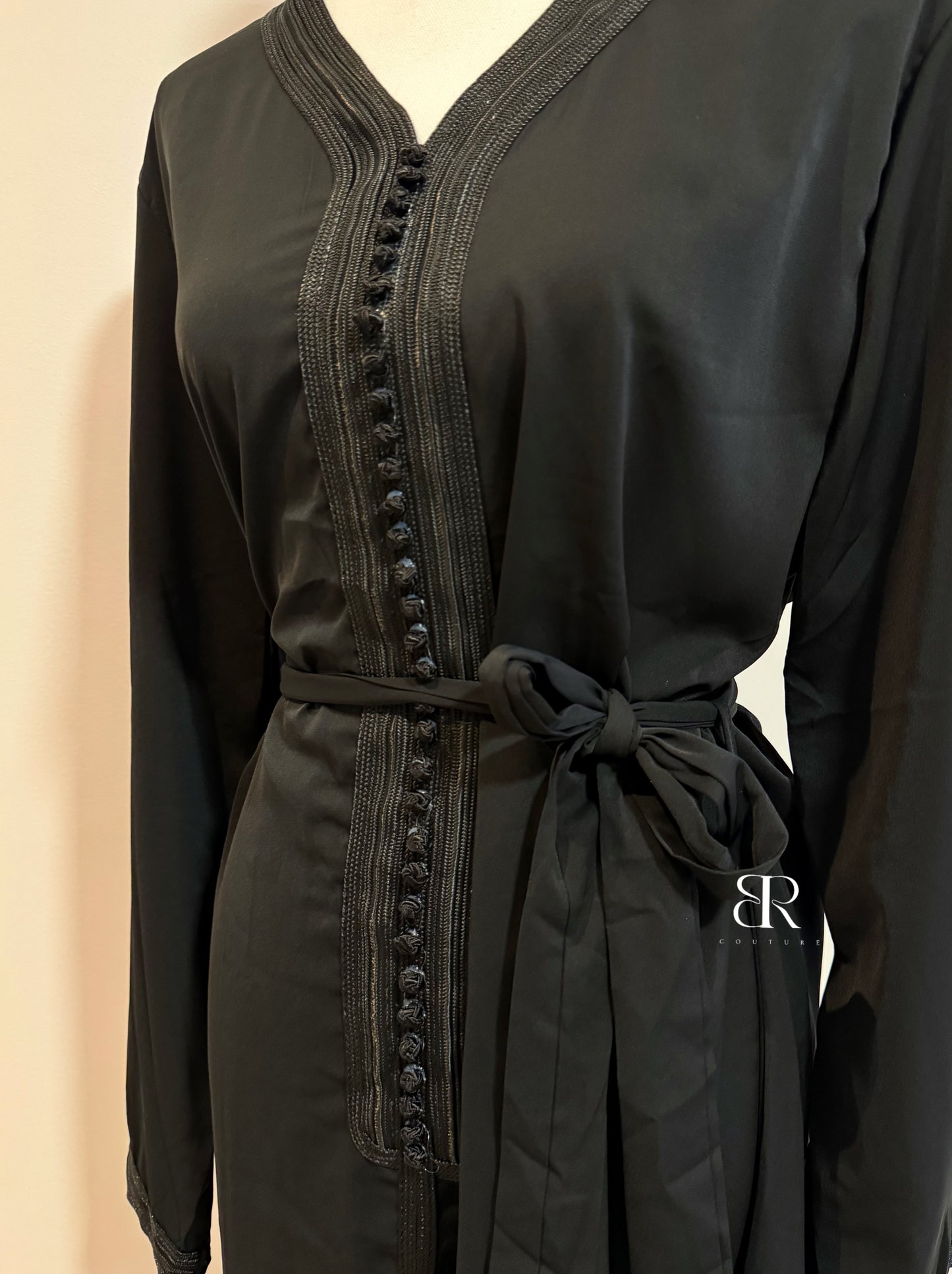 Abaya style caftan noire | #3312